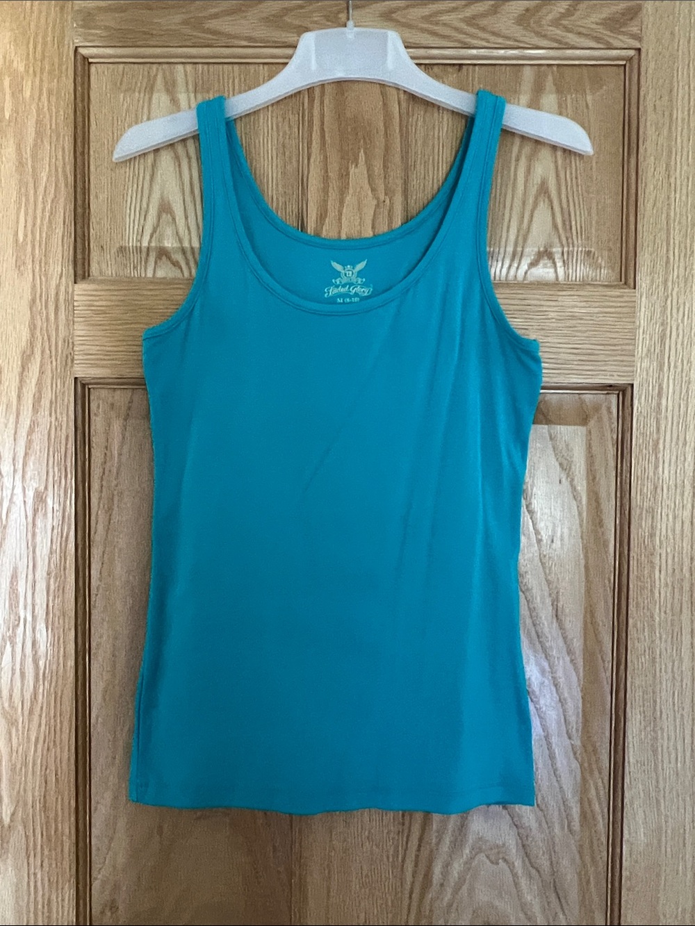 Faded Glory Turquoise Scoop Neck Tank Top